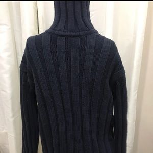 Men’s Gap Medium Blue Turtleneck Sweater